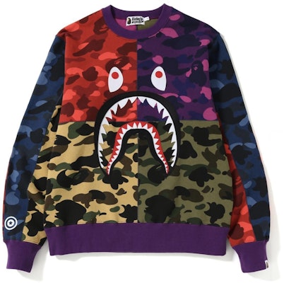 Bape mixed camo hoodie shop